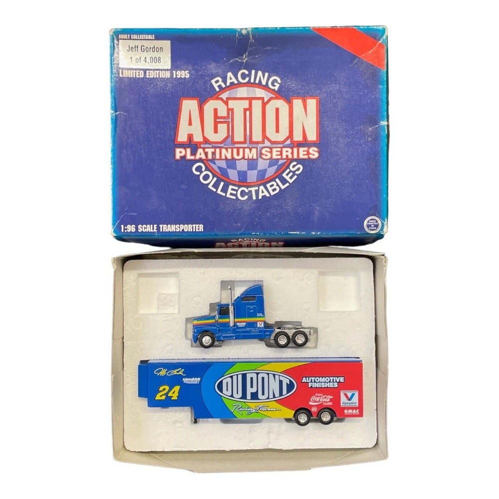 Jeff Gordon Action Limited Edition 1995 1:96 Transporter